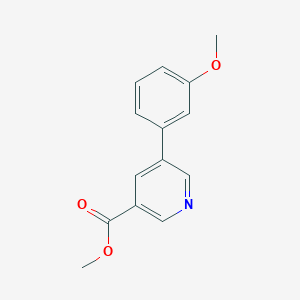 B1612294 Methyl 5-(3-methoxyphenyl)nicotinate CAS No. 97000-24-3