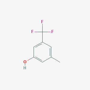 molecular formula C8H7F3O B1612306 3-甲基-5-(三氟甲基)苯酚 CAS No. 934180-46-8