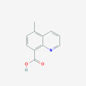 molecular formula C11H9NO2 B1612314 5-Methylquinoline-8-carboxylic acid CAS No. 70585-51-2