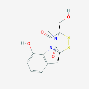 molecular formula C13H12N2O4S2 B161235 Dehydrogliotoxin CAS No. 1668-07-1