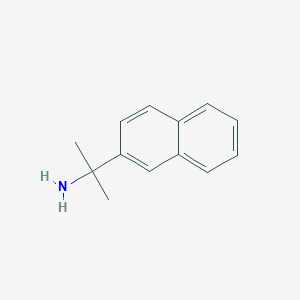 molecular formula C13H15N B1612363 2-(萘-2-基)丙-2-胺 CAS No. 90299-04-0