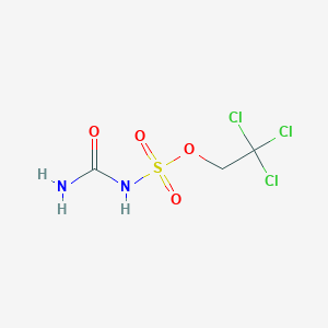 B1612443 N-(2,2,2-Trichloroethoxysulfonyl)urea CAS No. 882739-31-3