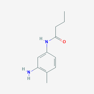 N-(3-Amino-4-methylphenyl)butanamide