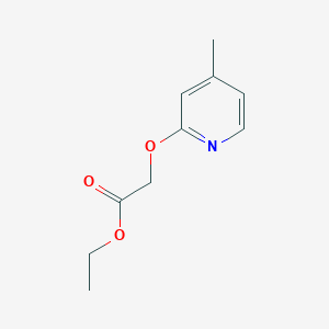 Ethyl 2-((4-methylpyridin-2-yl)oxy)acetate