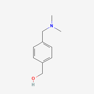 molecular formula C10H15NO B1612515 {4-[(ジメチルアミノ)メチル]フェニル}メタノール CAS No. 13990-98-2