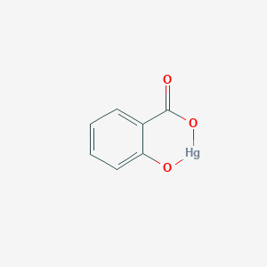 molecular formula C7H4HgO3 B1612518 Salicilato de mercurio CAS No. 5970-32-1