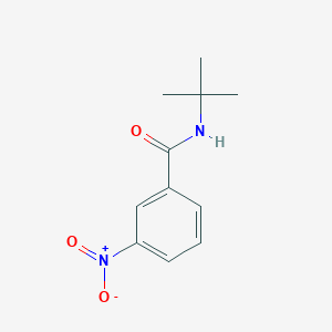 molecular formula C11H14N2O3 B161252 N-(tert-Butyl)-3-nitrobenzamide CAS No. 10222-93-2
