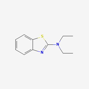 molecular formula C11H14N2S B1612529 Benzothiazol-2-yl-diethyl-amine CAS No. 24255-48-9