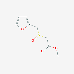 molecular formula C8H10O4S B1612537 (Furan-2-ylmethanesulfinyl)-acetic acid methyl ester CAS No. 864759-49-9
