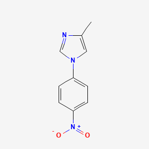 4-Methyl-1-(4-nitrophenyl)-1H-imidazole