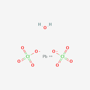 molecular formula Cl2H2O9P B1612548 Lead(II) perchlorate hydrate CAS No. 207500-00-3
