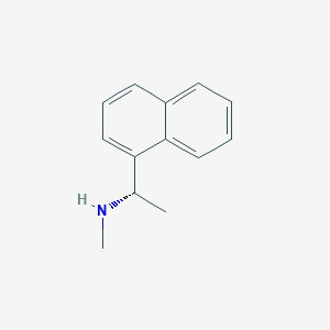 molecular formula C13H15N B1612550 (S)-(-)-N-Methyl-1-(1-naphthyl)ethylamine CAS No. 20218-55-7