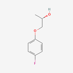 molecular formula C9H11FO2 B1612561 (S)-(+)-1-(4-Fluorophenoxy)-2-propanol CAS No. 206125-75-9