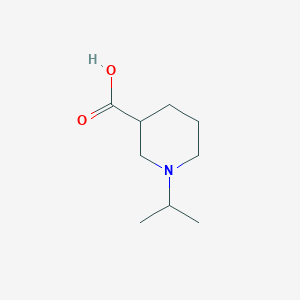 molecular formula C9H17NO2 B1612567 1-异丙基哌啶-3-羧酸 CAS No. 762180-94-9