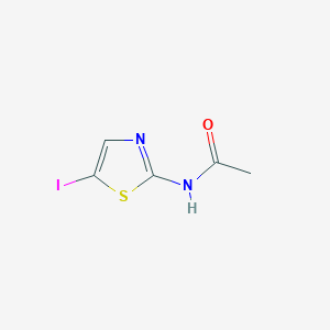 molecular formula C5H5IN2OS B1612591 N-(5-碘-1,3-噻唑-2-基)乙酰胺 CAS No. 252662-43-4