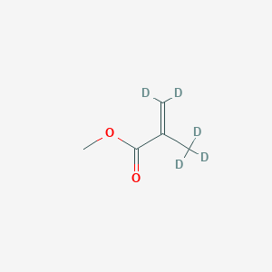molecular formula C5H8O2 B1612595 Methyl methacrylate-d5 CAS No. 55935-46-1