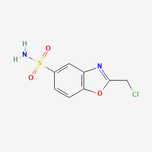 2-(Chloromethyl)-1,3-benzoxazole-5-sulfonamide