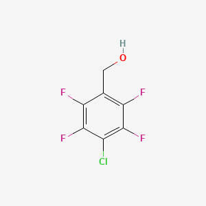 molecular formula C7H3ClF4O B1612628 4-Chloro-2,3,5,6-tetrafluorobenzylalcohol CAS No. 35175-80-5