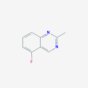 molecular formula C9H7FN2 B1612668 5-Fluoro-2-methylquinazoline CAS No. 583031-10-1