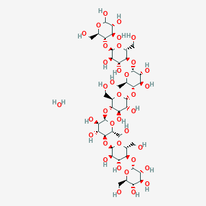 molecular formula C42H74O37 B1612671 Maltoheptaose hydrate 90 CAS No. 207511-07-7