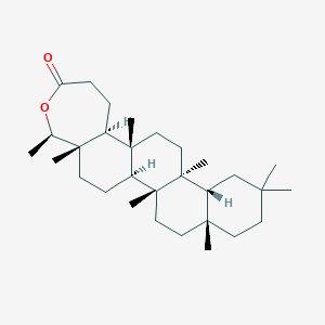 molecular formula C30H50O2 B161269 Friedelin-3,4-Lactone CAS No. 29621-75-8