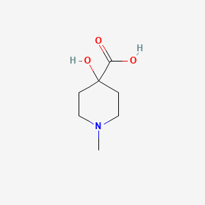 molecular formula C7H13NO3 B1612696 4-Hydroxy-1-methylpiperidine-4-carboxylic acid CAS No. 757127-21-2