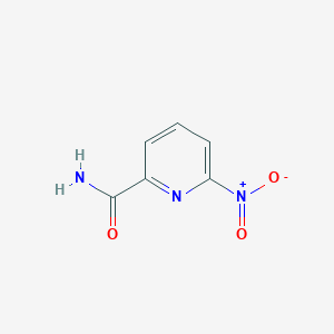 molecular formula C6H5N3O3 B1612703 6-Nitropyridine-2-carboxamide CAS No. 60278-80-0