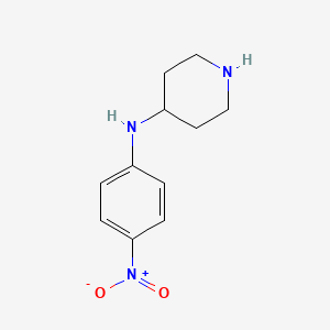 molecular formula C11H15N3O2 B1612710 N-(4-Nitrophenyl)piperidin-4-amine CAS No. 401565-90-0