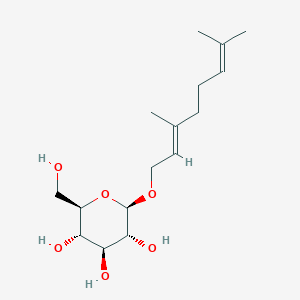 molecular formula C16H28O6 B1612713 Geranyl beta-D-glucopyranoside CAS No. 22850-13-1