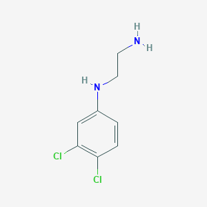 molecular formula C8H10Cl2N2 B1612727 N1-(3,4-dichlorophenyl)ethane-1,2-diamine CAS No. 40779-26-8