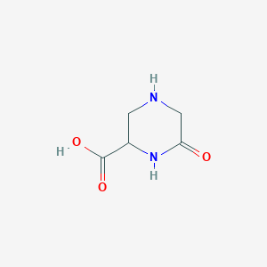 molecular formula C5H8N2O3 B1612730 6-Oxopiperazine-2-carboxylic acid CAS No. 1246552-66-8