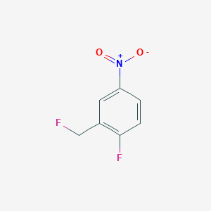 molecular formula C7H5F2NO2 B1612747 2,alpha-Difluoro-5-nitrotoluene CAS No. 63878-68-2