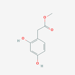 molecular formula C9H10O4 B161275 Methyl 2,4-dihydroxyphenylacetate CAS No. 67828-42-6