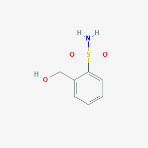 molecular formula C7H9NO3S B1612767 2-(Hydroxymethyl)benzenesulfonamide CAS No. 65270-84-0