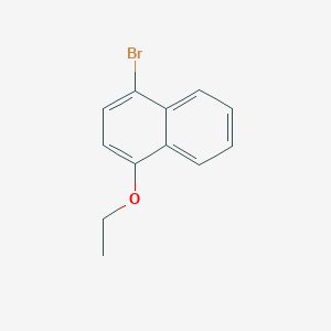molecular formula C12H11BrO B1612772 1-Bromo-4-ethoxynaphthalene CAS No. 20900-22-5