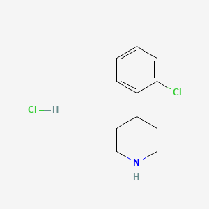 molecular formula C11H15Cl2N B1612792 4-(2-氯苯基)哌啶盐酸盐 CAS No. 82211-92-5