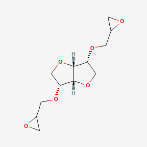 (3R,3aR,6R,6aR)-3,6-bis(oxiran-2-ylmethoxy)-2,3,3a,5,6,6a-hexahydrofuro[3,2-b]furan