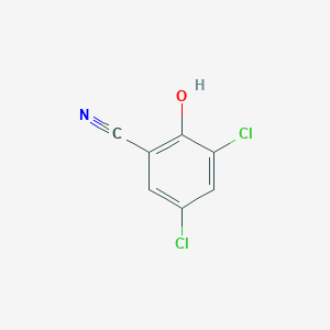 molecular formula C7H3Cl2NO B1612808 3,5-二氯-2-羟基苯甲腈 CAS No. 3336-32-1