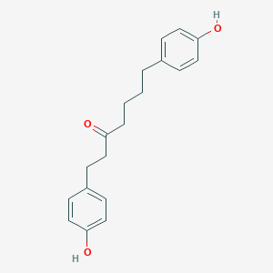 molecular formula C19H22O3 B161282 1,7-Bis(4-hydroxyphenyl)-3-heptanone CAS No. 130233-83-9