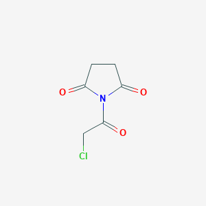 molecular formula C6H6ClNO3 B1612843 N-氯乙酰琥珀酰亚胺 CAS No. 38766-10-8