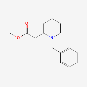 B1612850 Methyl 1-benzyl-2-piperidineacetate CAS No. 247259-32-1
