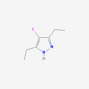 molecular formula C7H11IN2 B1612859 3,5-Diethyl-4-iodo-1H-pyrazole CAS No. 390356-27-1