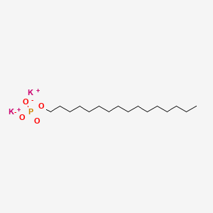 molecular formula C16H33KO4P- B1612860 Dipotassium hexadecyl phosphate CAS No. 84861-79-0