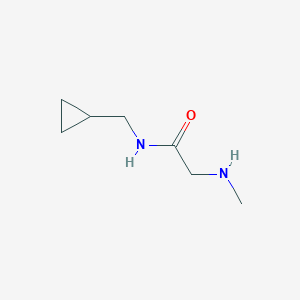 molecular formula C7H14N2O B1612868 N-(cyclopropylmethyl)-2-(methylamino)acetamide CAS No. 1016764-96-7