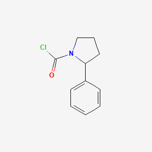 B1612877 2-Phenylpyrrolidine-1-carbonyl chloride CAS No. 223375-92-6