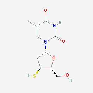 molecular formula C10H14N2O4S B161288 3'-硫代胸苷 CAS No. 126862-95-1