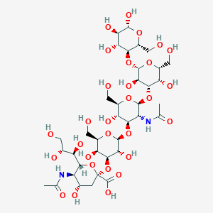 molecular formula C37H62N2O29 B1612890 GM1-五糖 CAS No. 52659-37-7