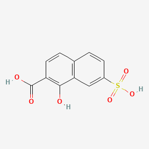 B1612891 1-Hydroxy-7-sulfo-2-naphthoic acid CAS No. 6407-91-6