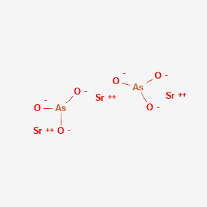 molecular formula As2O6Sr3 B1612893 三锶；二砷矿 CAS No. 91724-16-2
