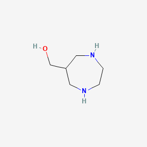 molecular formula C6H14N2O B1612922 (1,4-Diazepan-6-yl)methanol CAS No. 220364-91-0
